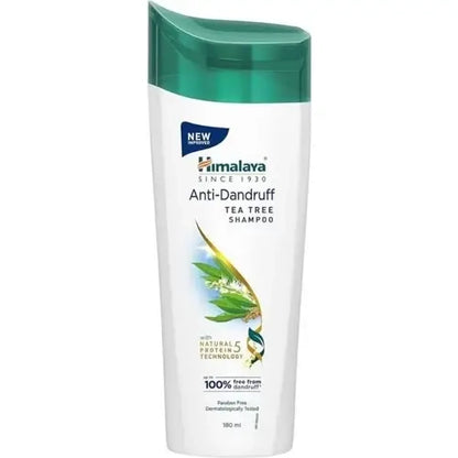 Himalaya Anti-Dandruff Tea Tree Shampoo | Scalp Cleansing & Flake Control 80ml / 180ml / 340ml / 650ml