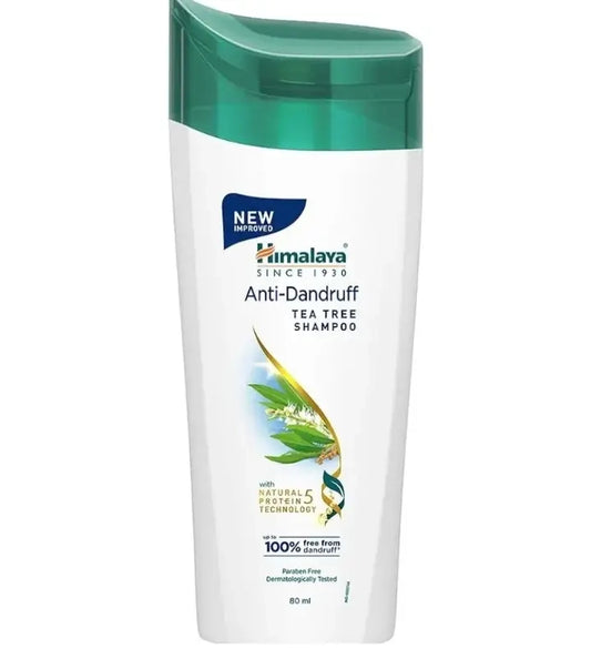 Himalaya Anti-Dandruff Tea Tree Shampoo | Scalp Cleansing & Flake Control 80ml / 180ml / 340ml / 650ml