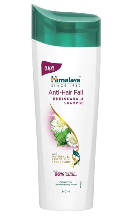 Himalaya Anti-Hair Fall Shampoo | Bhringaraja & Butea Frondosa |Strengthens Hair & Reduces Hair Fall 80ml / 180ml / 340ml / 650ml