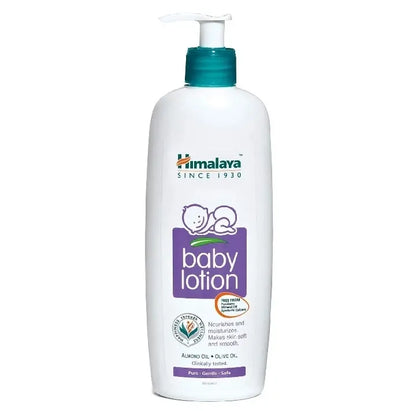 Himalaya Baby Lotion | Almond Oil & Olive Oil | Gentle Hydration for Soft Baby Skin 100ml / 200ml / 400ml / 700ml