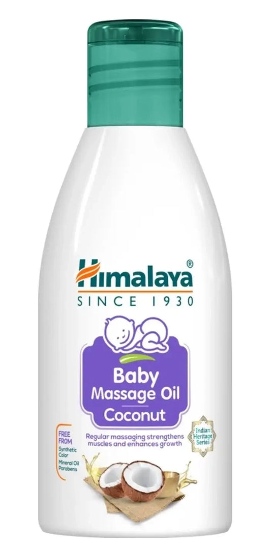 Himalaya Baby Massage Oil Coconut 100ml | Natural Nourishing Skin Care
