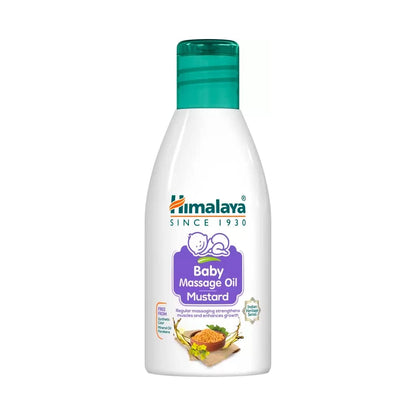Himalaya Baby Massage Oil Mustard | Traditional Nourishing Care 100ml / 200ml