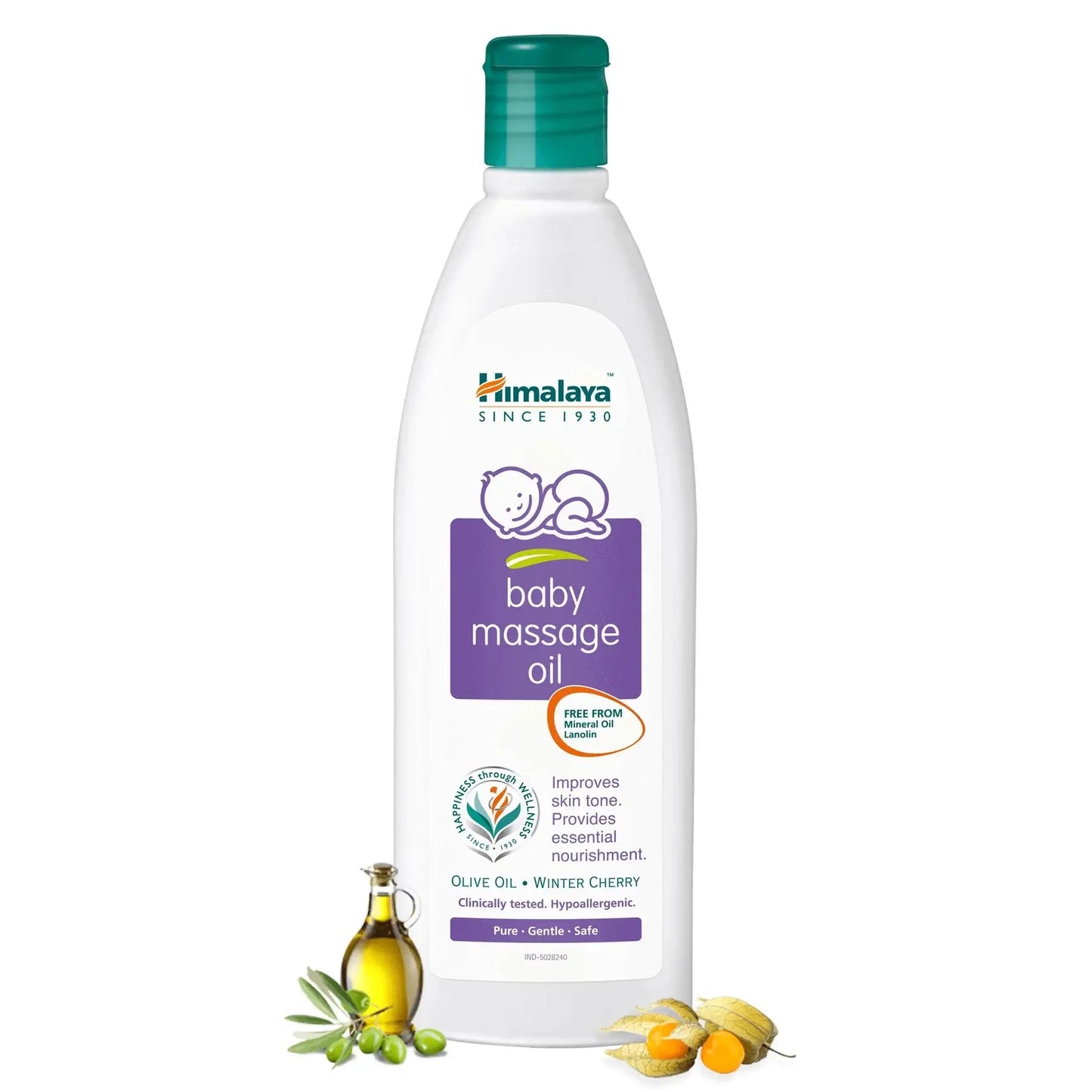 Himalaya Baby Massage Oil Mustard | Traditional Nourishing Care 100ml / 200ml
