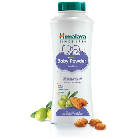 Himalaya Baby Powder | Khus Khus & Almond Oil | Soft & Dry Protection for Baby Skin 50g / 100g / 400g / 700g