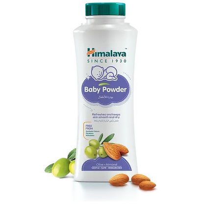Himalaya Baby Powder | Khus Khus & Almond Oil | Soft & Dry Protection for Baby Skin 50g / 100g / 400g / 700g