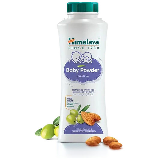 Himalaya Baby Powder | Khus Khus & Almond Oil | Soft & Dry Protection for Baby Skin 50g / 100g / 400g / 700g