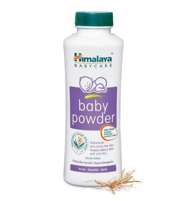 Himalaya Baby Powder | Khus Khus & Almond Oil | Soft & Dry Protection for Baby Skin 50g / 100g / 400g / 700g