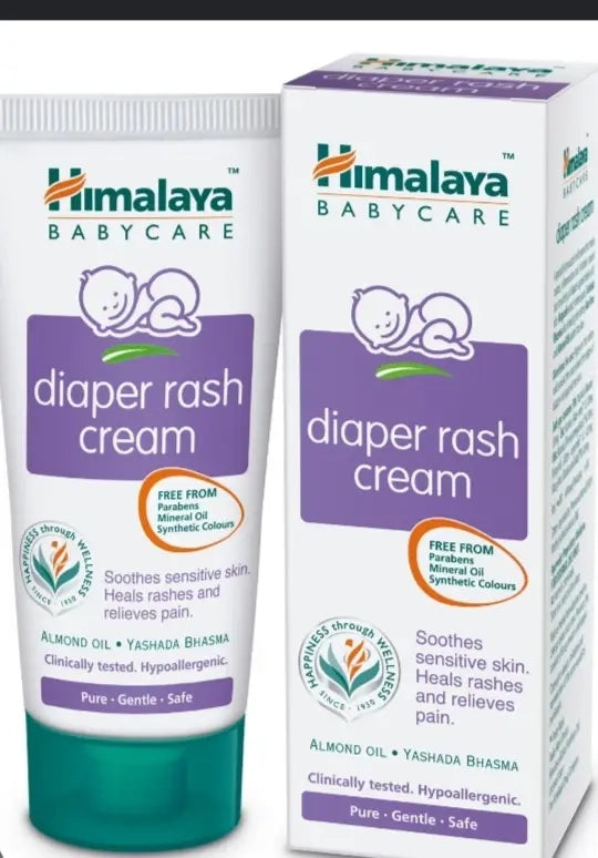Himalaya Diaper Rash Cream | Almond Oil and Yashad Bhasma | Soothing Protection for Sensitive Baby