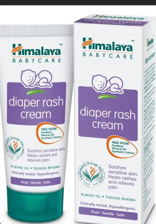 Himalaya Diaper Rash Cream | Almond Oil and Yashad Bhasma | Soothing Protection for Sensitive Baby