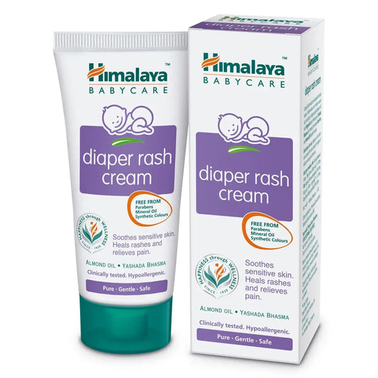 Himalaya Diaper Rash Cream | Almond Oil and Yashad Bhasma | Soothing Protection for Sensitive Baby