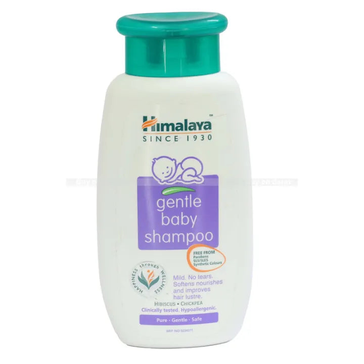 Himalaya Gentle Baby Shampoo | Hibiscus & Chickpea Extracts | Tear-Free & Soft Hair Care