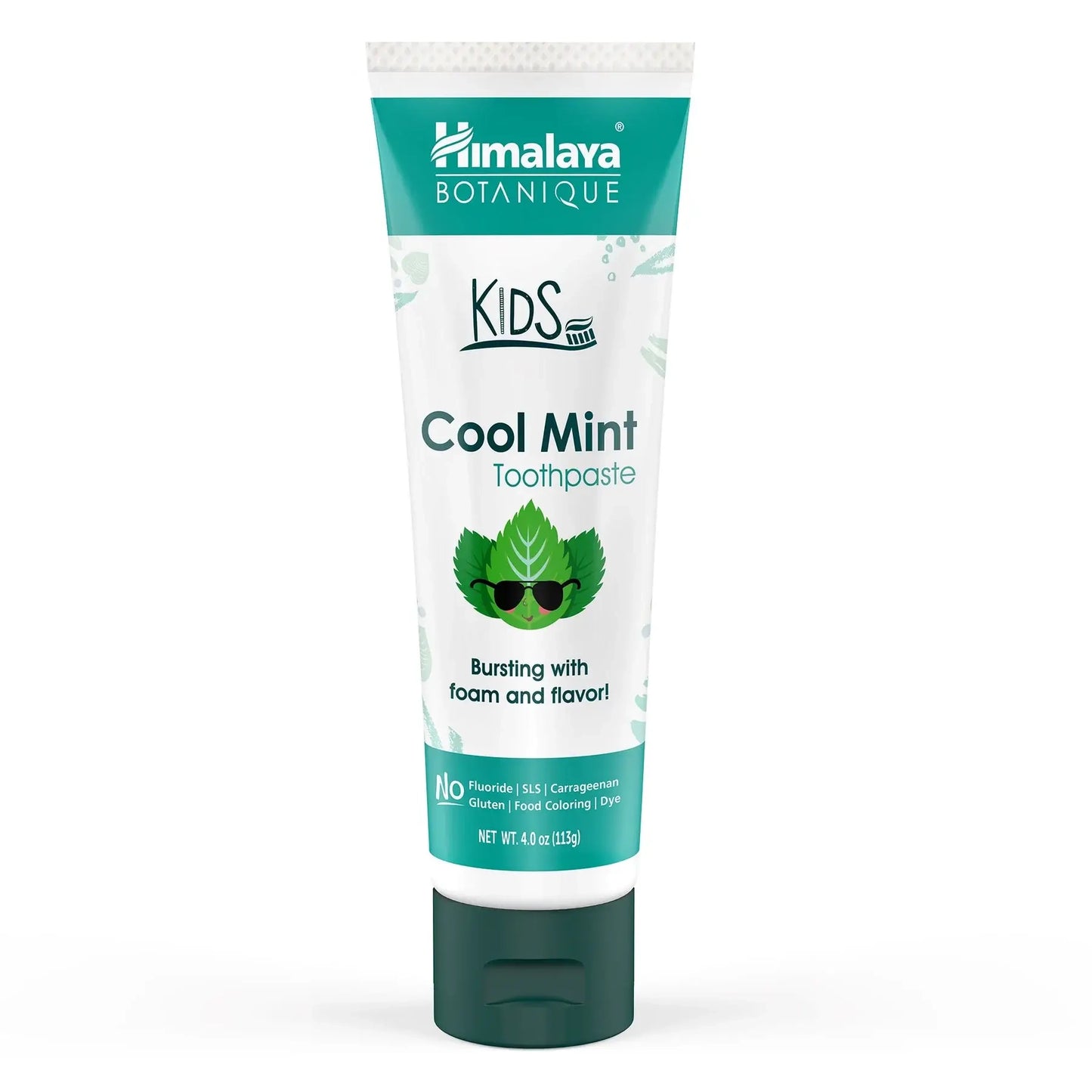 Himalaya Kids Orange Mint Toothpaste Bubble Gum Toothpaste | Fluoride-free with Xylitol | With Triphala Boost