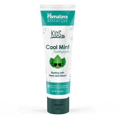 Himalaya Kids Orange Mint Toothpaste Bubble Gum Toothpaste | Fluoride-free with Xylitol | With Triphala Boost