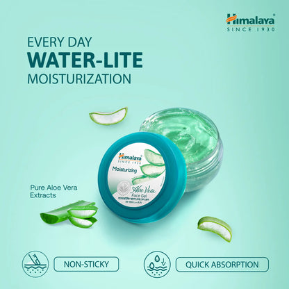 Himalaya Moisturizing Aloe Vera Face Gel 100ml | Hydrating Skin Care