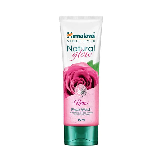 Himalaya Natural Glow Rose Face Wash | Brightening & Hydrating Cleanser 50ml / 100ml