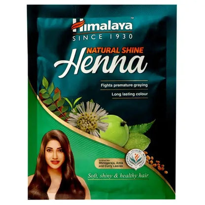 Himalaya Natural Shine Henna | Bhringaraja, Amla & Curry Leaves Extracts