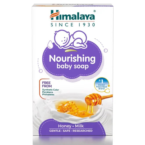 Himalaya Nourishing Baby Soap | Sunflower Oil & Castor Oil for Sensitive Skin