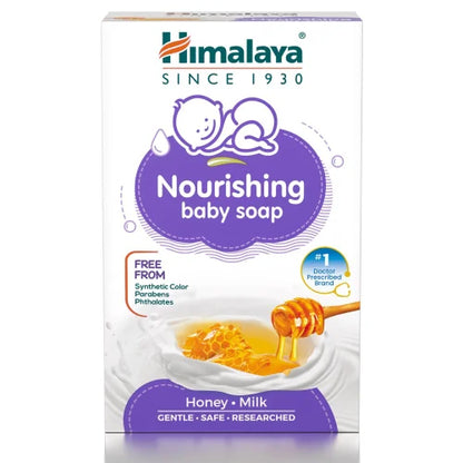 Himalaya Nourishing Baby Soap | Sunflower Oil & Castor Oil for Sensitive Skin