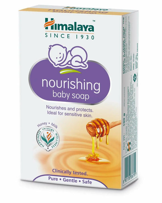 Himalaya Nourishing Baby Soap | Sunflower Oil & Castor Oil for Sensitive Skin