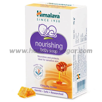 Himalaya Nourishing Baby Soap | Sunflower Oil & Castor Oil for Sensitive Skin