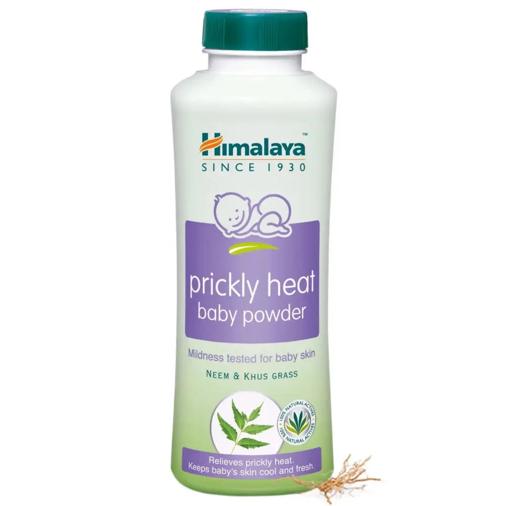 Himalaya Prickly Heat Baby Powder | Neem and Khus Khus | Cooling & Soothing Baby Skin Care
