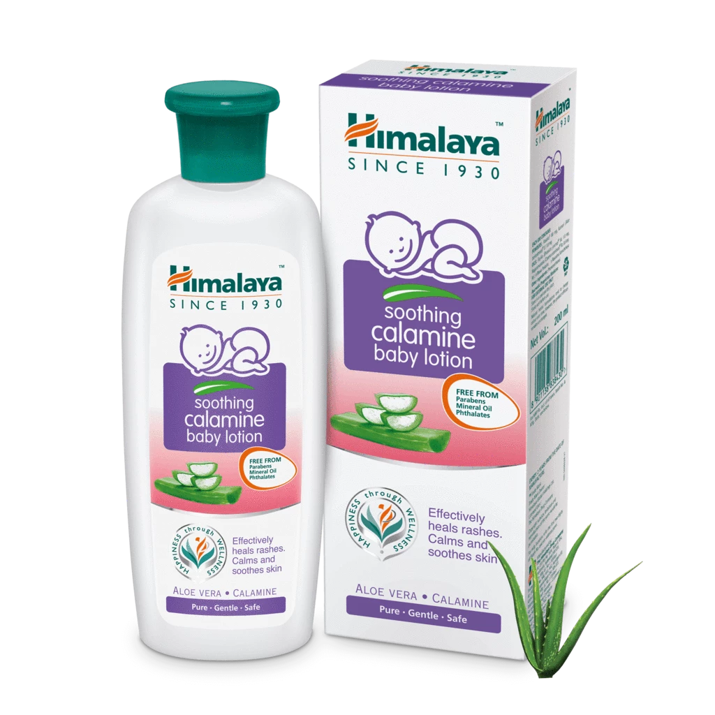 Himalaya Soothing Calamine Baby Lotion | Calms & Protects Baby Skin 50ml / 100ml / 200ml