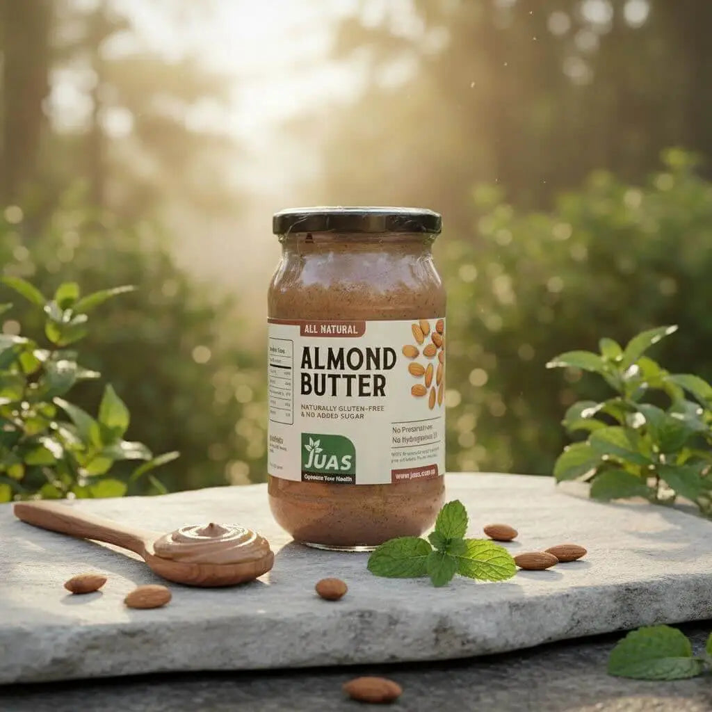 JUAS Peanut Butter - Crafted From Roasted Peanuts Without Unnecessary Additives, Making it a Great Choice for Daily Nutrition, Fitness Routines, Breakfast Meals, and Healthy Snacking
