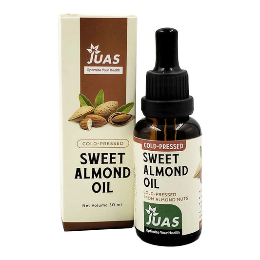 JUAS Almond Oil - Natural Cold-Pressed Almond Oil That Supports Your Daily Wellness, Skincare, and Haircare Routine
