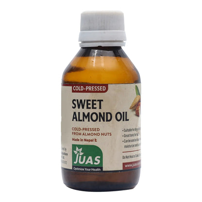 JUAS Almond Oil - Natural Cold-Pressed Almond Oil That Supports Your Daily Wellness, Skincare, and Haircare Routine
