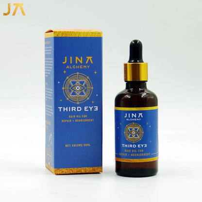 JUAS Third Eye Hair Oil - Oil That Supports Scalp Nourishment, Hair Strengthening, And Healthy Hair Growth