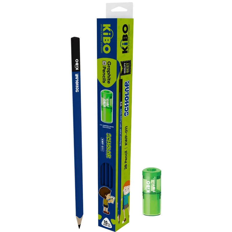 Kibo Graphite Pencil – Smooth Writing & Drawing Pencil