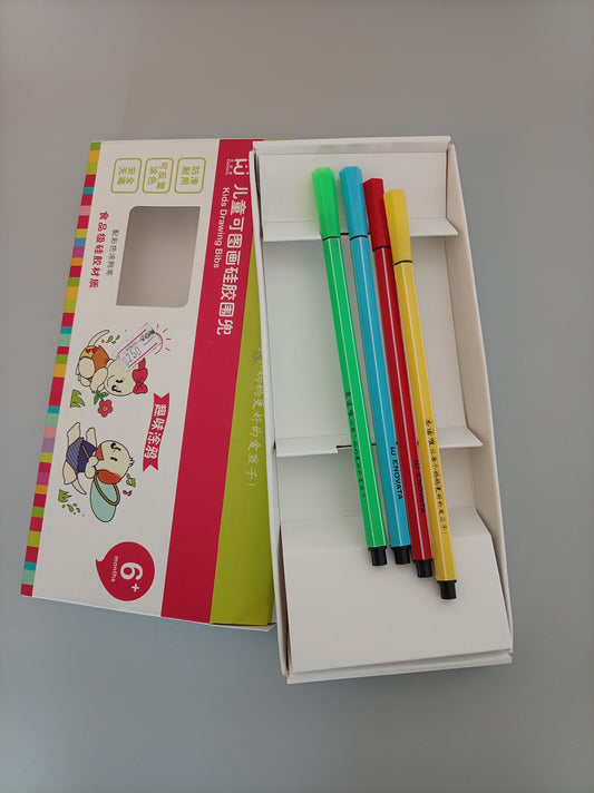 Kids Drawing Sign Pen - Featuring Vibrant And Smooth-Flowing Colors, These Sign Pens Are Ideal For School Projects, Art Activities, Coloring Books, And Everyday Creative Expression