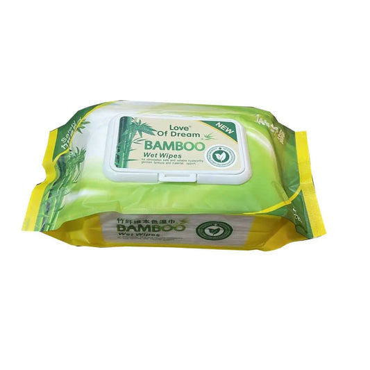 LOD Bamboo Wet Wipes - Buy 1 Get 1 free - 90 Pulls per Pack
