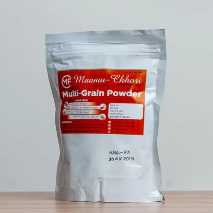 MaamuChhori Mix Grain Powder - A Nourishing Combination Of Baby-Friendly Grains Provides Essential Energy, Protein, And Micronutrients To Support Healthy Growth During The Most Critical Early Weaning Stage