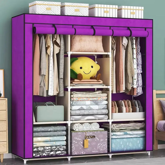 Collapsible Wardrobe Model 88130 – Portable & Foldable Closet Organizer for Home