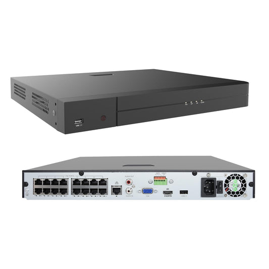 16 Channel AI Network Video Recorder (NVR) – 8MP CCTV Recorder with Smart Monitoring