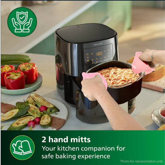 Philips Air Fryer Acc - Designed For Perfect Searing, Grilling And Baking, This Non-Stick Pan Delivers The Authentic Taste Of Grilled Food With Little To No Oil