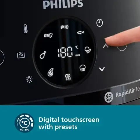 Philips Air Fryer - NA221/00 - Enjoy Crispy Fries, Juicy Chicken And More With Up To 90% Less Fat