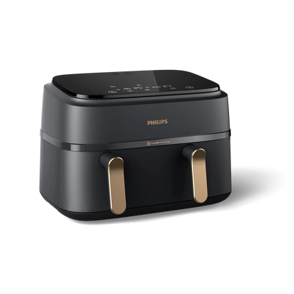 Philips Air Fryer - NA352/00 - Make Healthier, Delicious Meals For The Whole Family With Guided Recipes