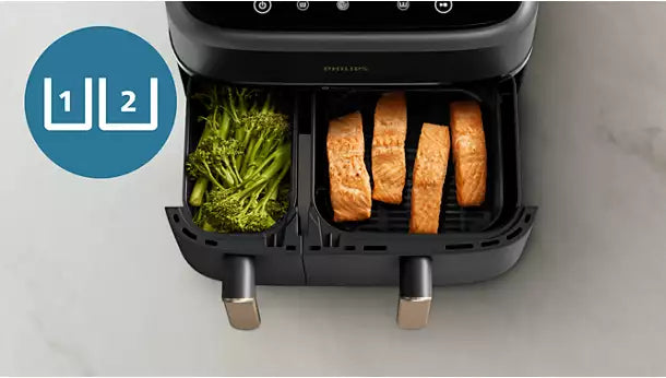 Philips Air Fryer - NA352/00 - Make Healthier, Delicious Meals For The Whole Family With Guided Recipes