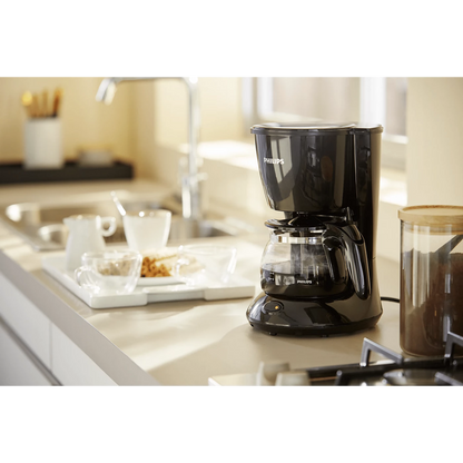 Philips Drip Filter Coffee - HD7432/20 - The Glass Jug Sits On A Keep-Warm Hotplate, While The Water Level Indicator And Simple On/Off Switch Make Brewing Effortless