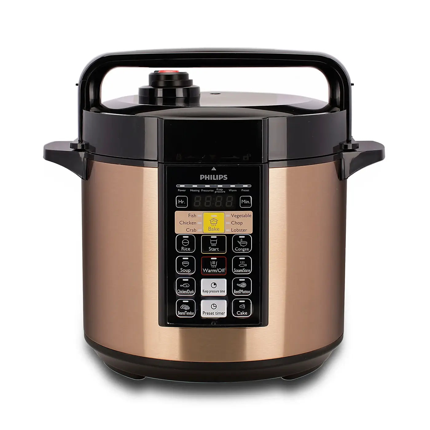 Philip Electric Pressure Cooker (EPC) - HD2139/65 - 12 Smart Programs And A 6‑Litre Large Capacity Make It The Ultimate Kitchen Helper For Busy Families
