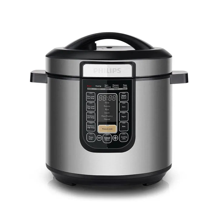 Philips Electric Pressure Cooker (EPC) -HD2137/62 - Ideal For Smaller Households, It Pressure Cooks, Slow Cooks, Steams And Sautés