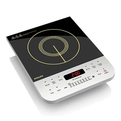 Philip Induction Cooker - HD4928/01 - 8 Cooking Functions And A Digital Timer Make Everyday Meals Quicker And Cleaner Than Ever