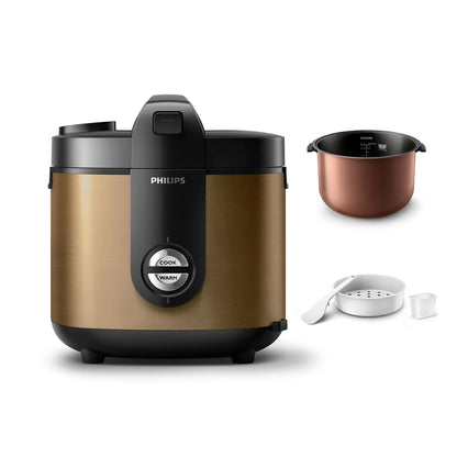 Philip Rice Cooker - HD3132/68 - With 6 Preset Menus, It’s A Versatile Addition To Any Kitchen