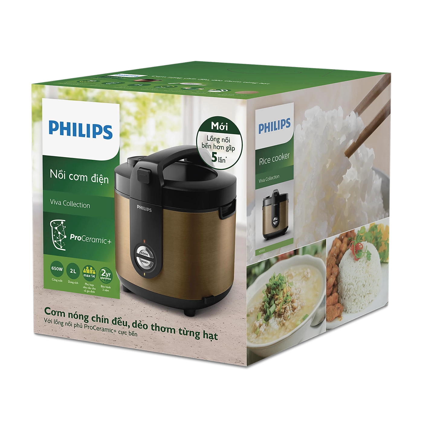 Philip Rice Cooker - HD3132/68 - With 6 Preset Menus, It’s A Versatile Addition To Any Kitchen