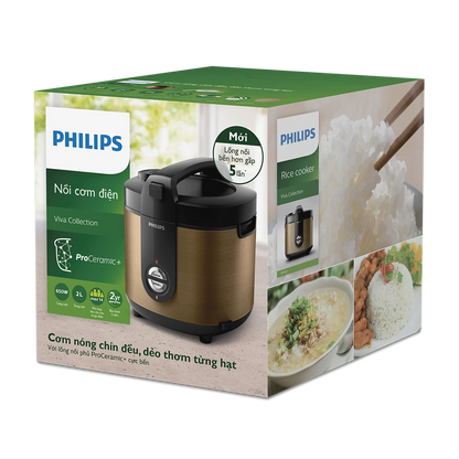 Philip Rice Cooker - HD3132/68 - With 6 Preset Menus, It’s A Versatile Addition To Any Kitchen