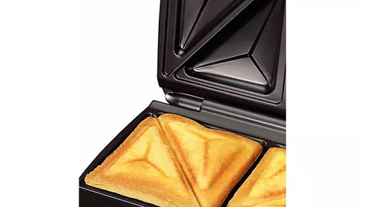 Philip Sandwich Maker - HD2393/92 - With Power And Ready Indicators, Cool-Touch Handles, And Easy-Lock Storage, It’s A Quick, Mess-Free Way To Enjoy Hot Snacks