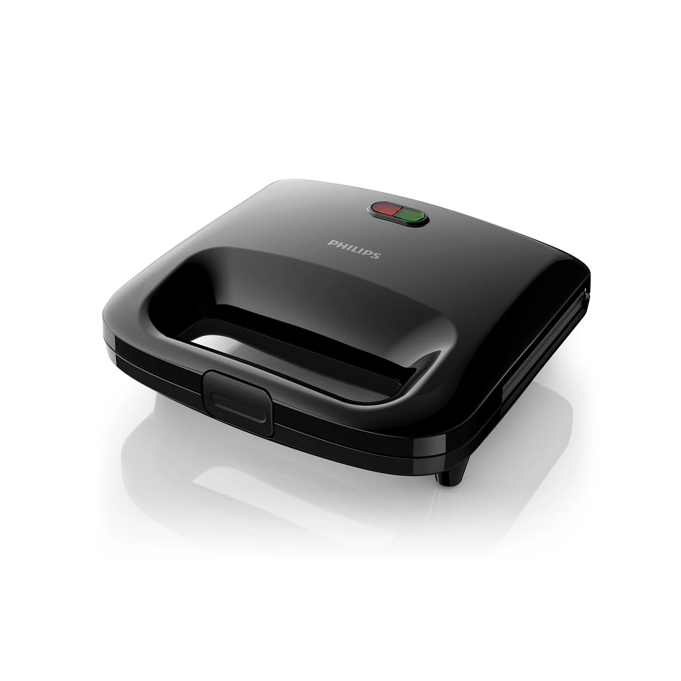 Philip Sandwich Maker - HD2393/92 - With Power And Ready Indicators, Cool-Touch Handles, And Easy-Lock Storage, It’s A Quick, Mess-Free Way To Enjoy Hot Snacks