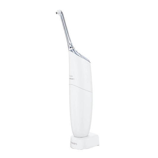 Philips Air Floss - HX8331/01 - With 2 Flossing Modes And A Slim Angled Nozzle, It Reaches Areas Traditional Floss Can't